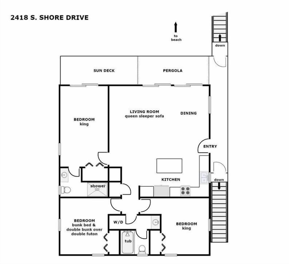 Surf Club Floor Plan