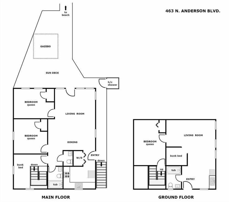 Tumble Inn Floor Plan