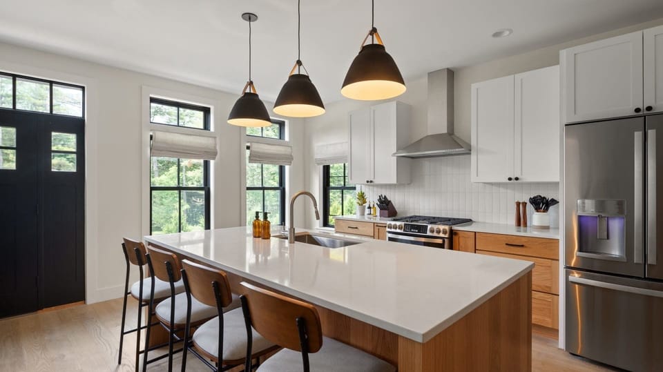Unit 1 | Open Concept Kitchen | Fully Stocked | First Floor