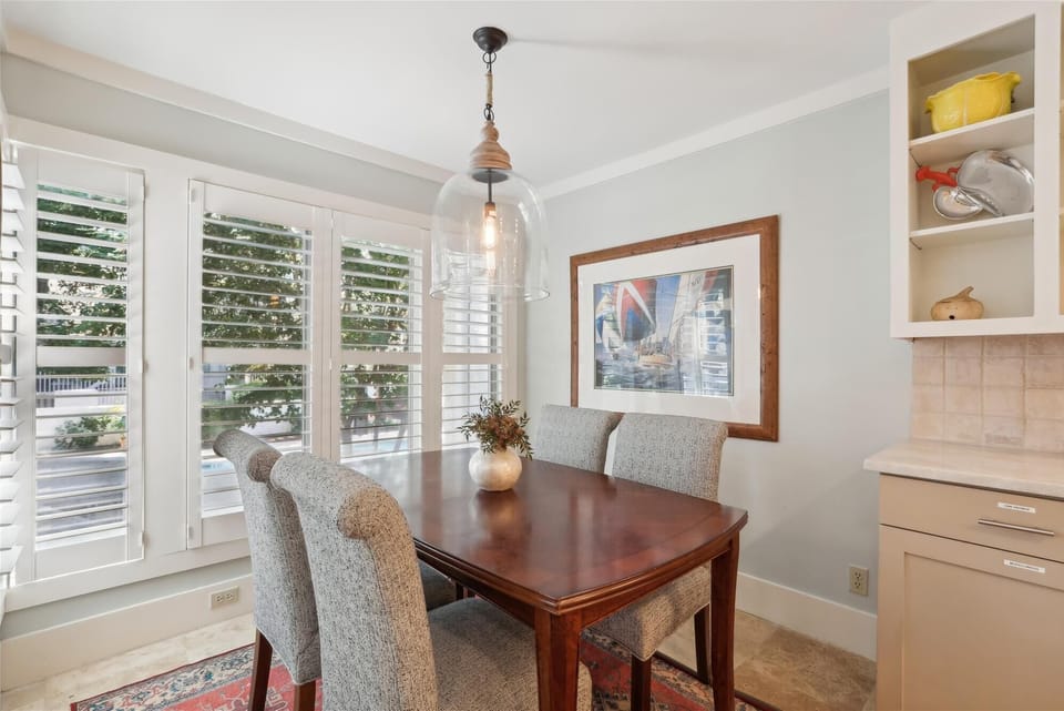 Kitchen Table with Seating for Four at 41 Turtle Lane Club