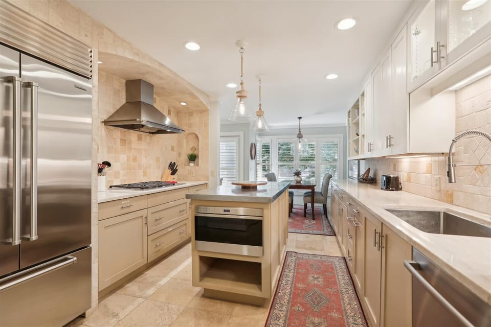 Kitchen at 41 Turtle Lane Club