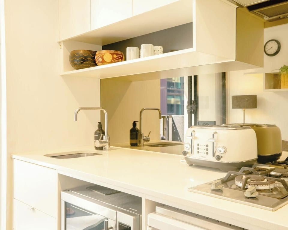 Easy-to-use appliances for a comfortable stay
