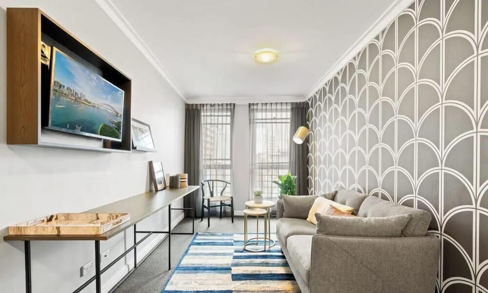 Bright and cozy living area