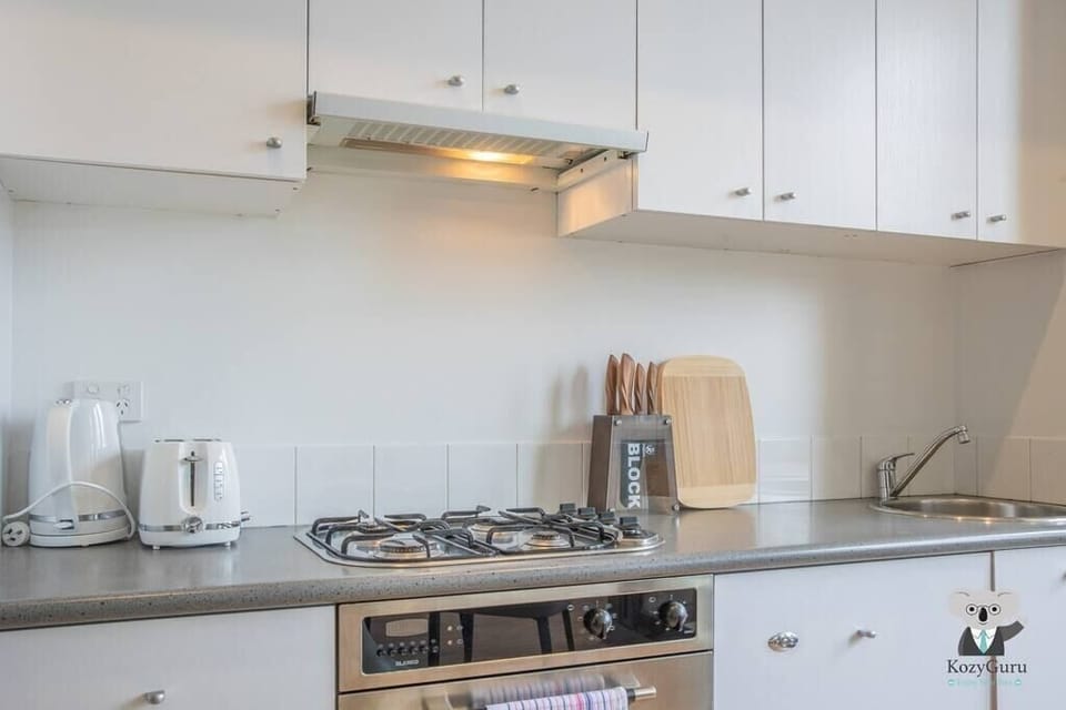 Clean and functional kitchen area