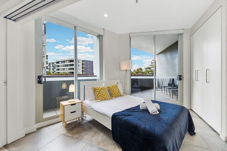 Clean and comfy bedroom
