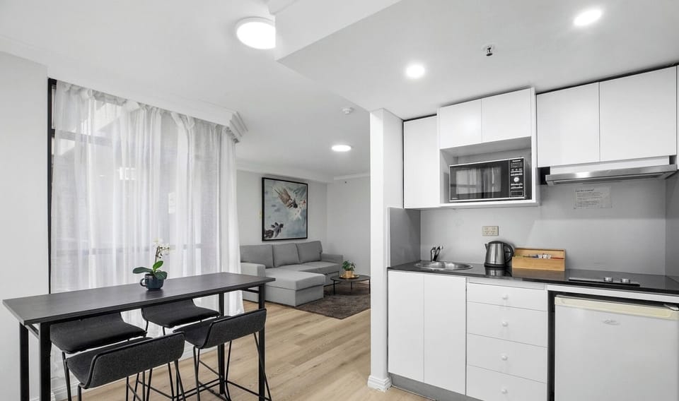 Kitchen suitable for light cooking and simple meals