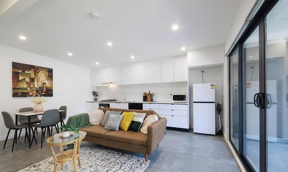 Bright and cozy living area