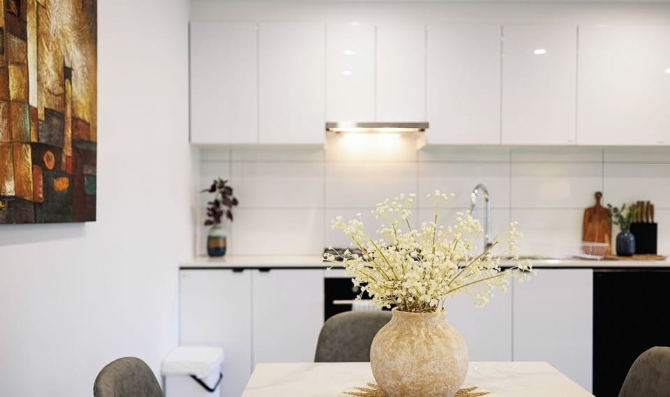 Cozy dining space for meals