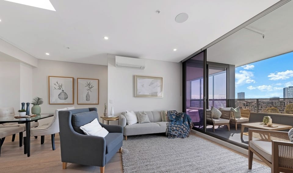 Comfortable living room with a warm and inviting feel