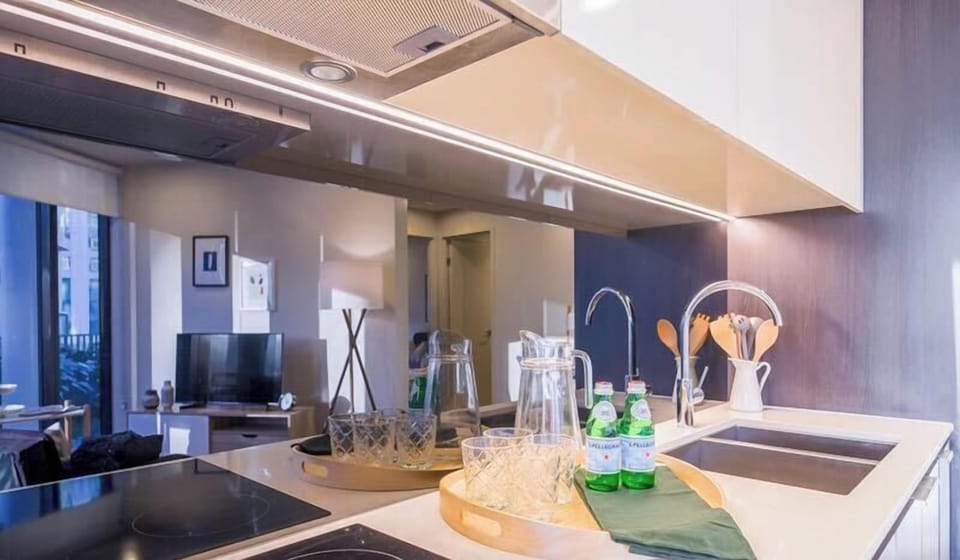 Functional kitchen for light cooking