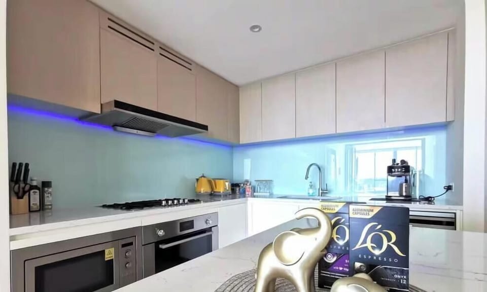 Easy-to-use kitchen for a comfortable stay