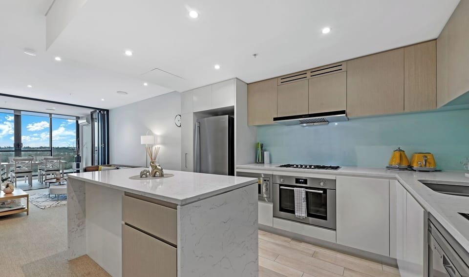 Easy-to-use kitchen for a comfortable stay