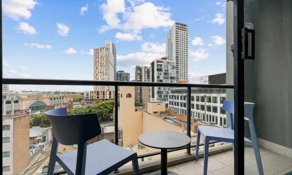 Private balcony with fresh air