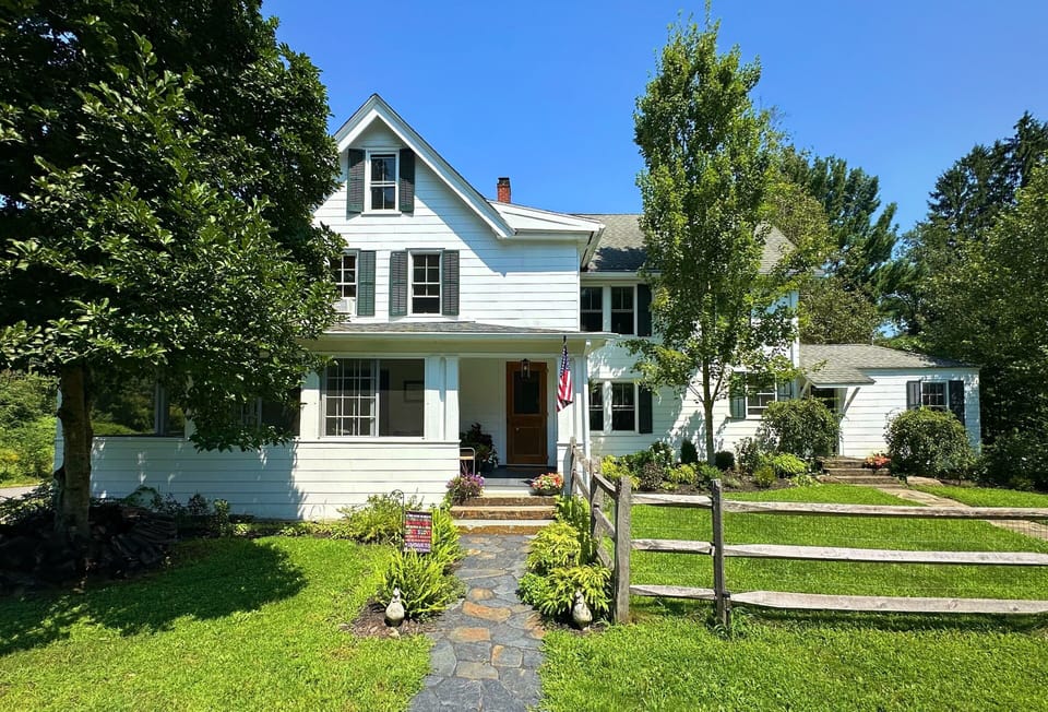 Exterior of home and entry