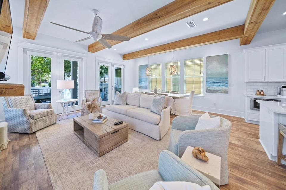 Roomy elegance designed for connection and comfort.