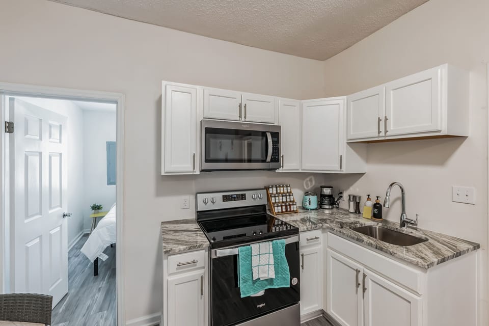 Indoors, Sink, Kitchen, Microwave, Oven