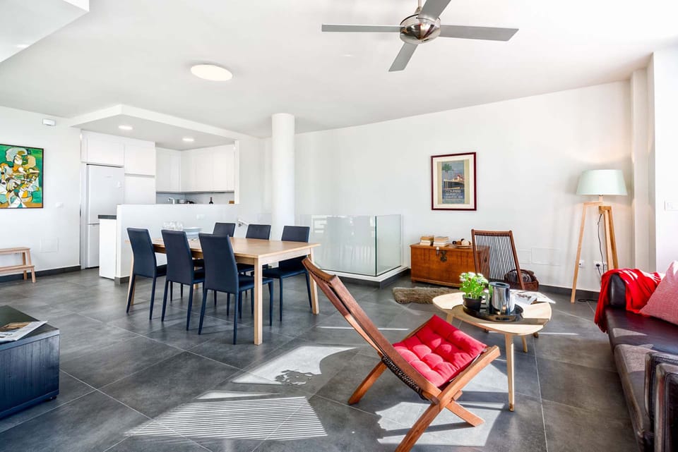 Apartment, Sea View | Living area | TV