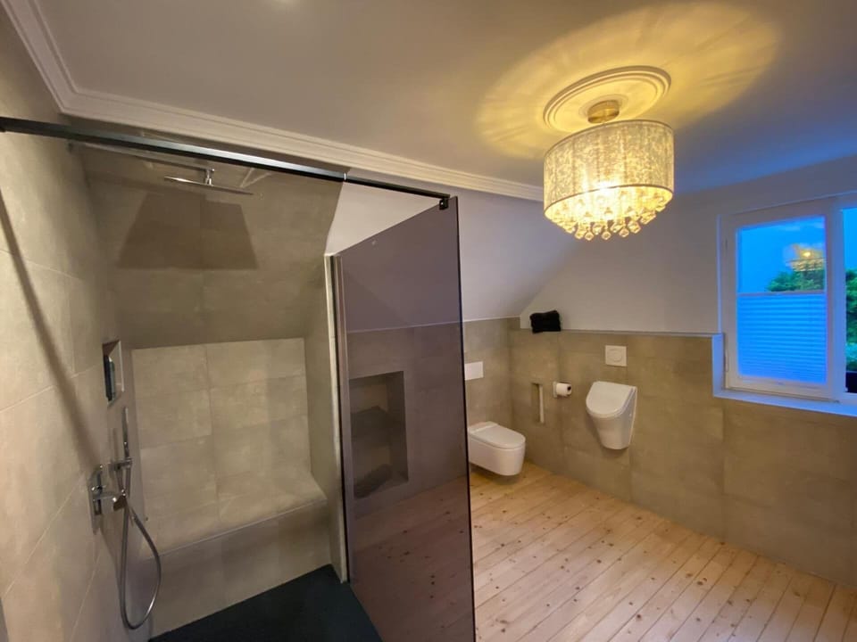 House | Bathroom | Shower, hair dryer, towels