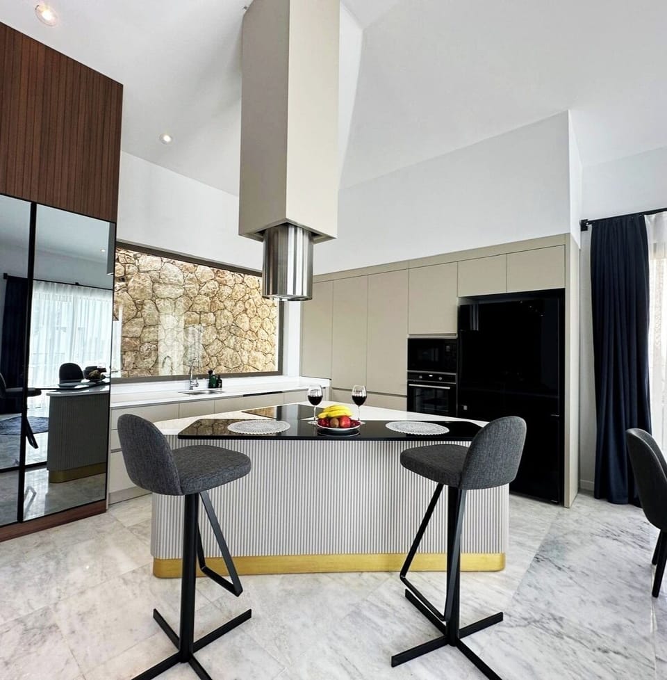 Deluxe Villa, Sea View | Private kitchen
