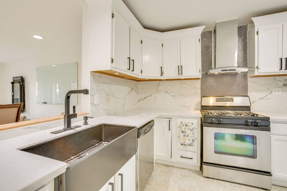 Kitchen | 1st Floor | Dishwasher | French Press Coffee Maker | Cooking Basics