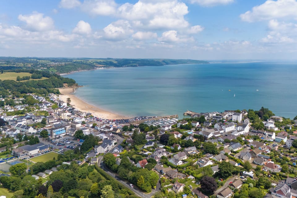 Short walk from beach and village, parking