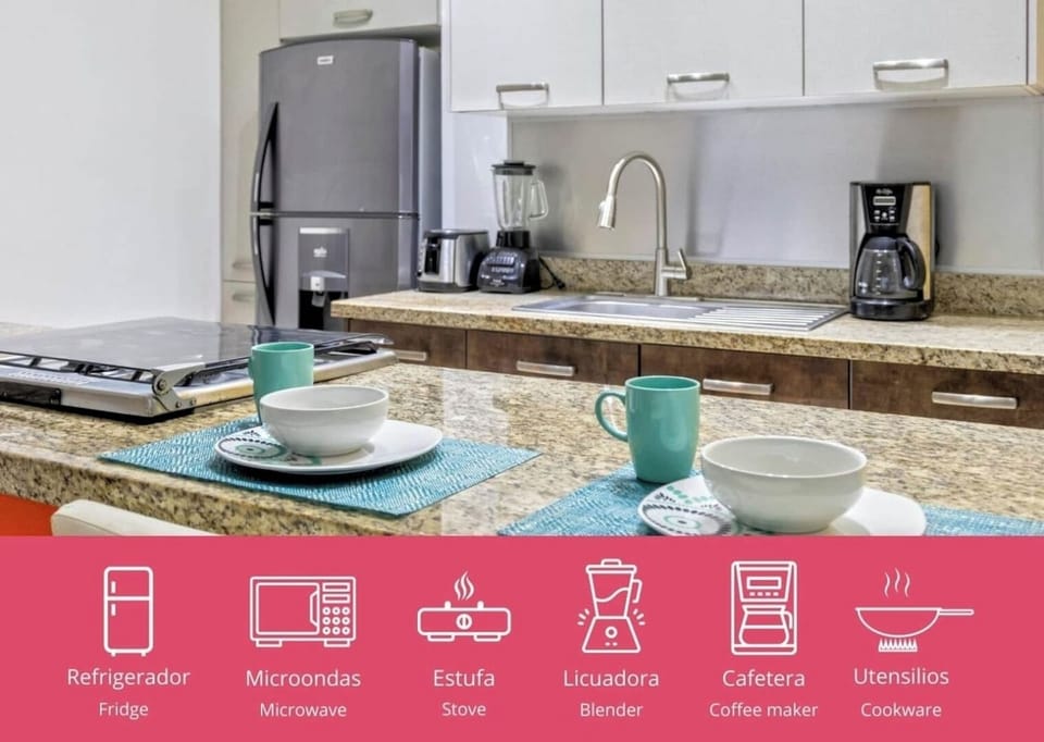 Electrodomésticos listos para usar / Kitchen appliances ready to use