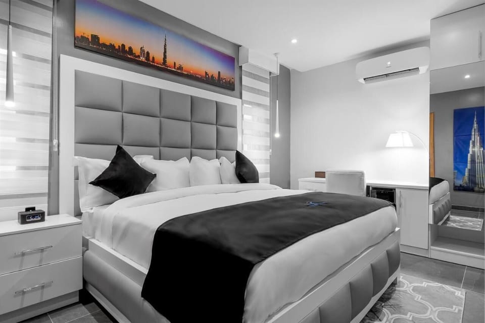 Luxury Room, Balcony, City View | Desk, laptop workspace, free WiFi