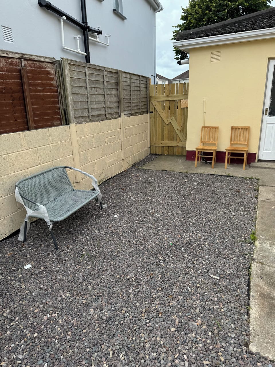 Back garden