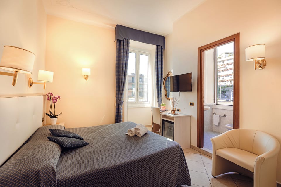 Standard Double Room | Down comforters, minibar, in-room safe, desk