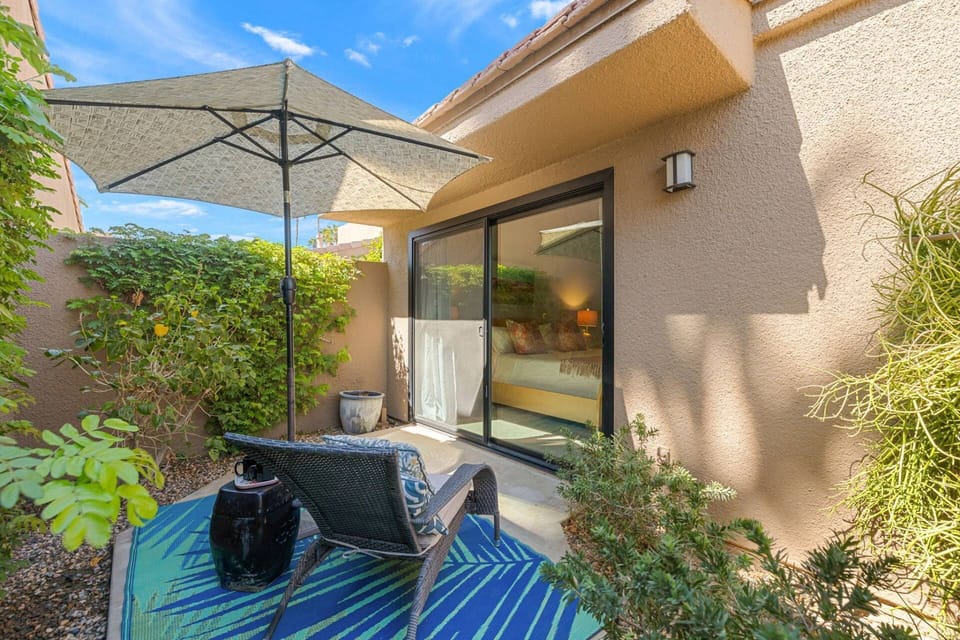 Private Back Patio off Main Bedroom