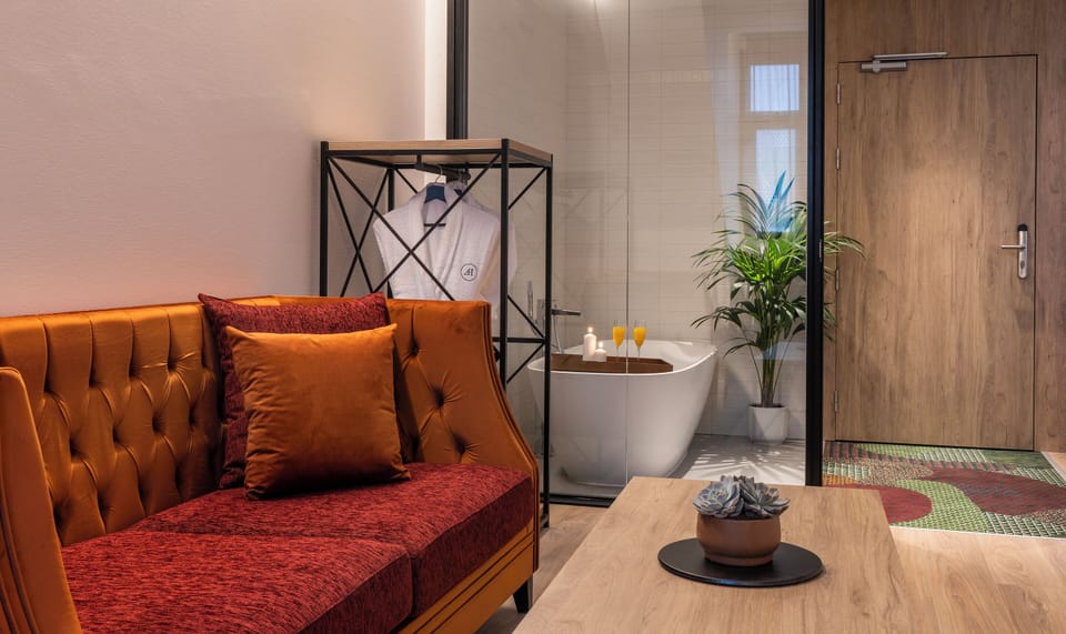 Classic Suite, City View | Down comforters, minibar, in-room safe, desk