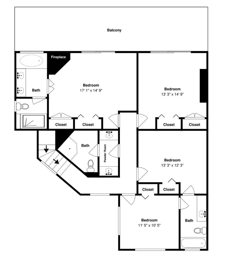 Floor Plan - Third Floor