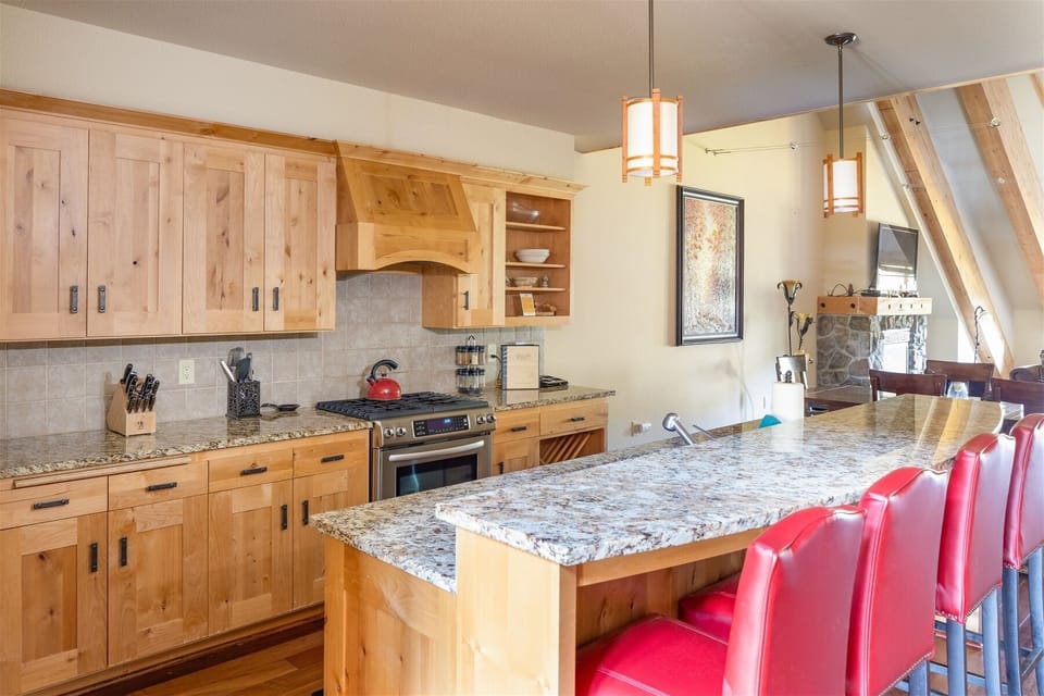Bar Seating in Kitchen