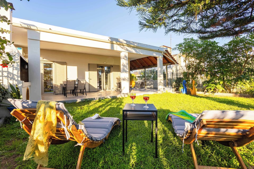 Private garden on the premises
