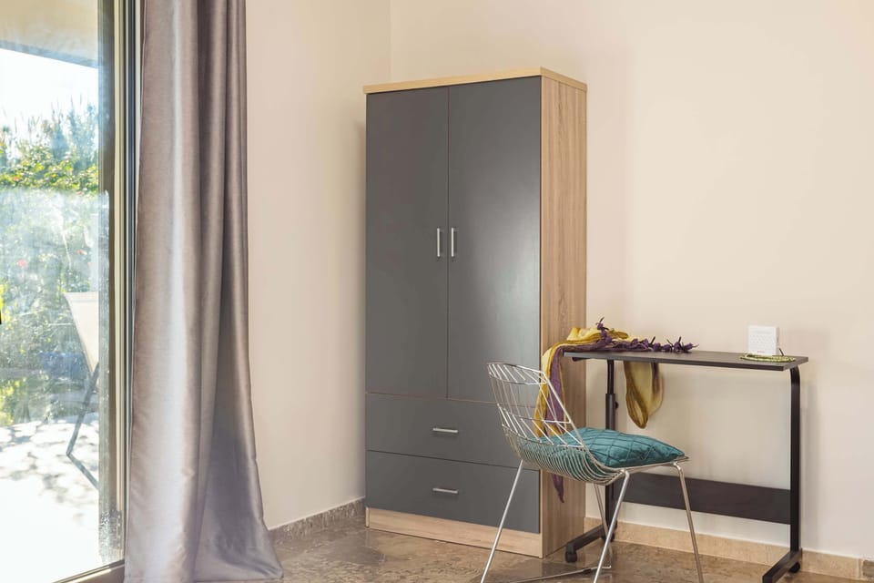 Amenities available at the bedroom
