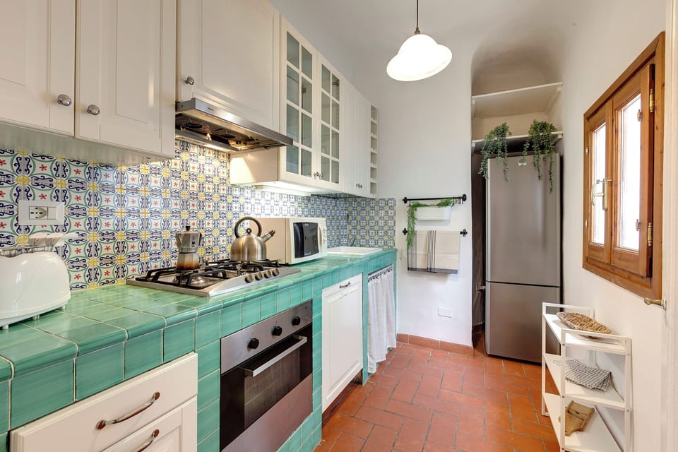 Apartment | Private kitchenette | Fridge, microwave, oven, dishwasher