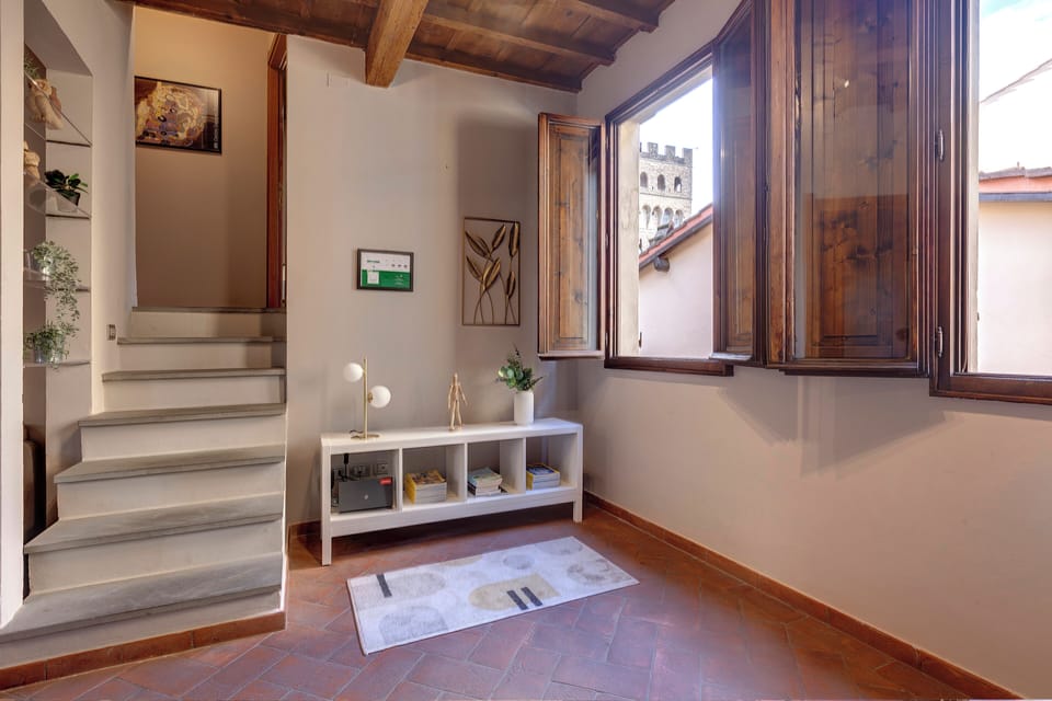 Apartment | Living area | 24-inch flat-screen TV with digital channels