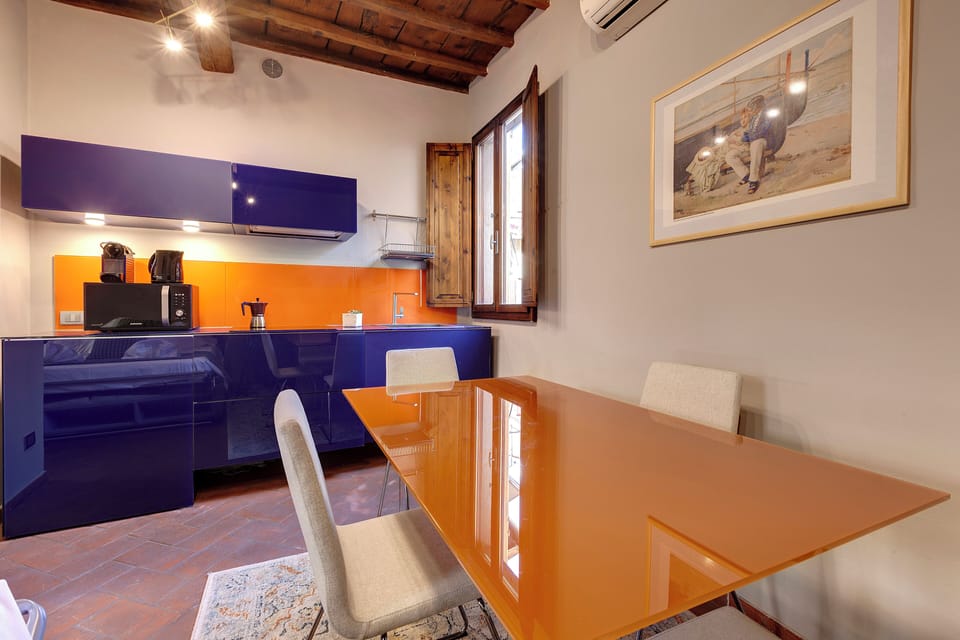 Apartment | Living area | 24-inch flat-screen TV with digital channels