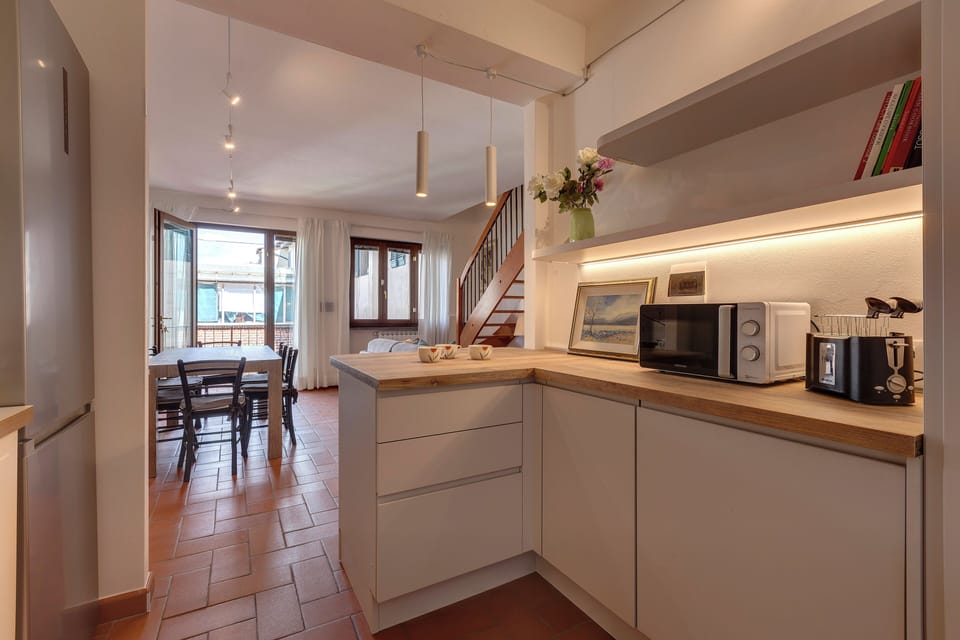 Apartment | Private kitchenette | Fridge, microwave, oven, dishwasher