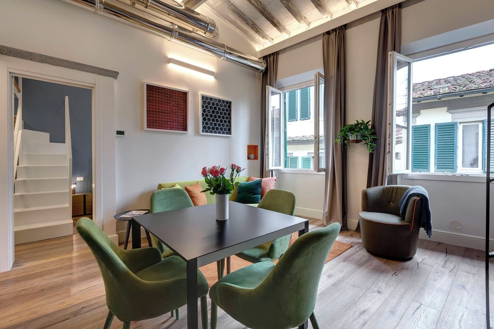 Apartment | Living area | 24-inch flat-screen TV with digital channels