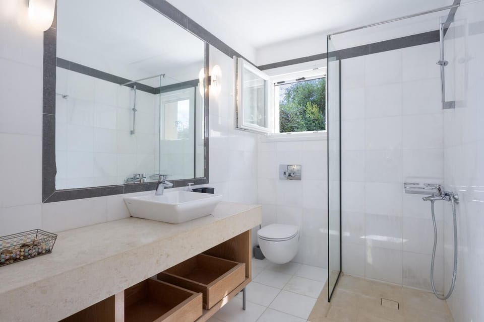 Family bathroom with shower