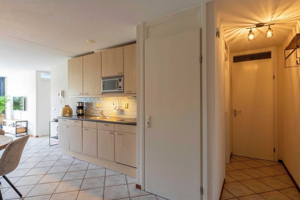 Apartment | Private kitchen | Electric kettle, toaster, highchair