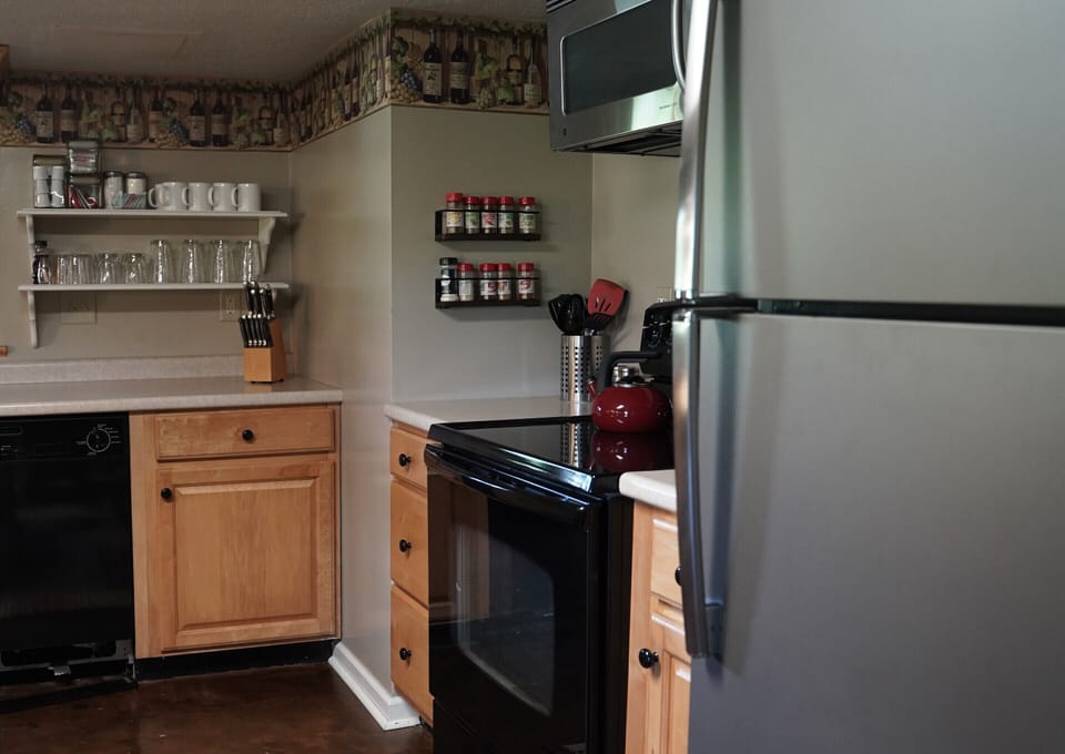 Fully equipped kitchen