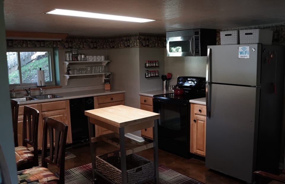 Fully equipped kitchen