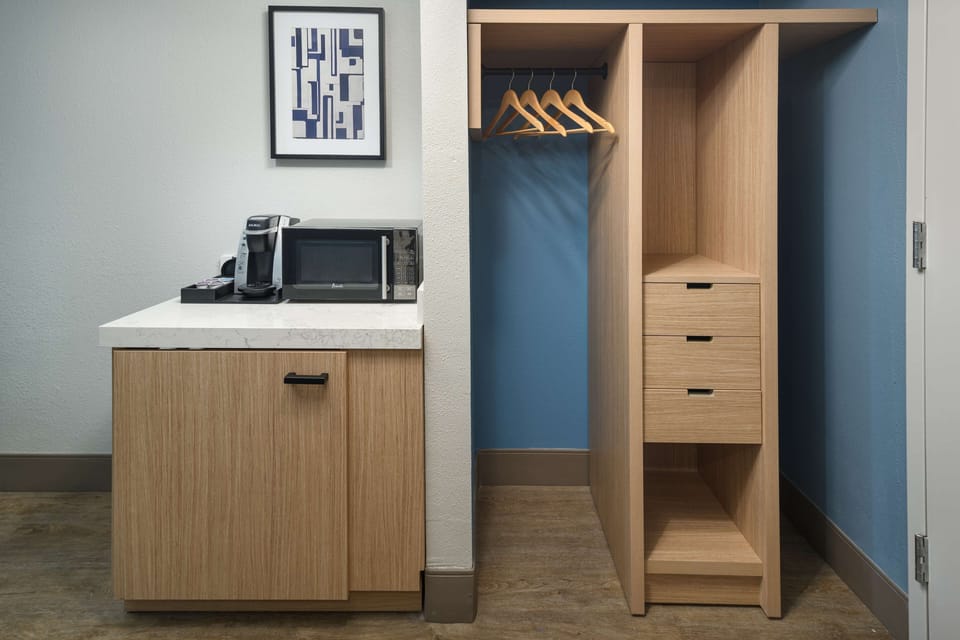 In-room safe, desk, blackout drapes, iron/ironing board
