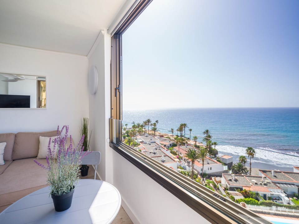 Living room with views