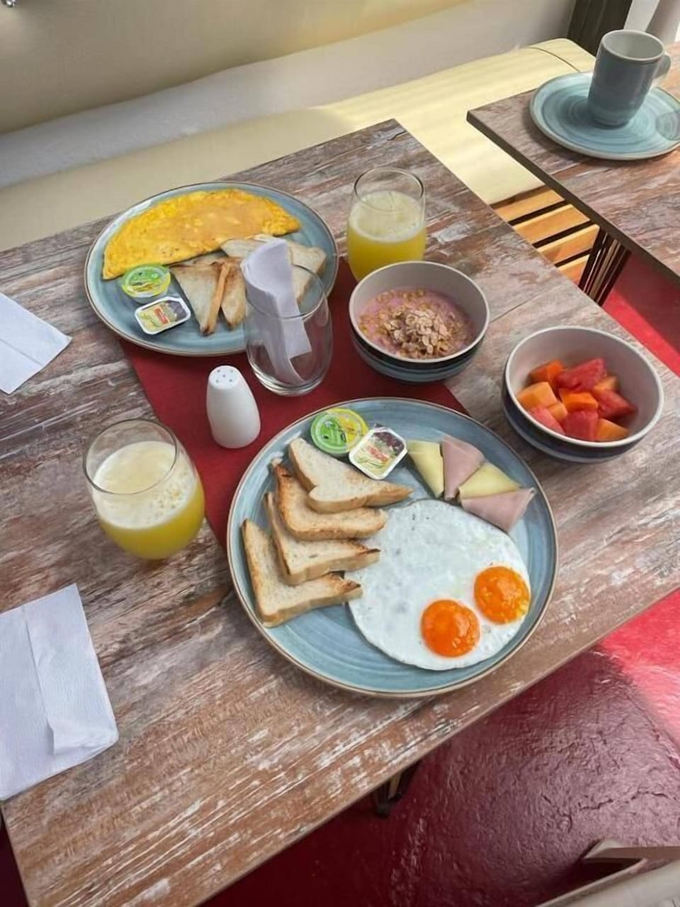 Free daily local cuisine breakfast