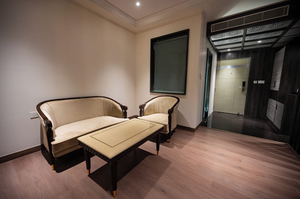 Junior Suite | Living area | 43-inch LCD TV with digital channels