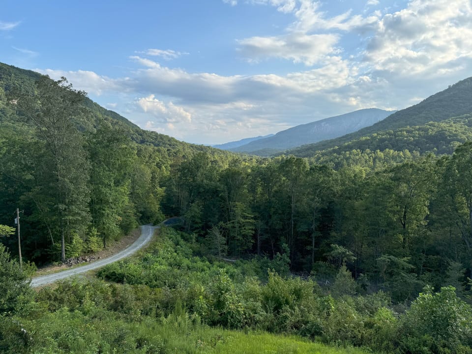 View from the deck.