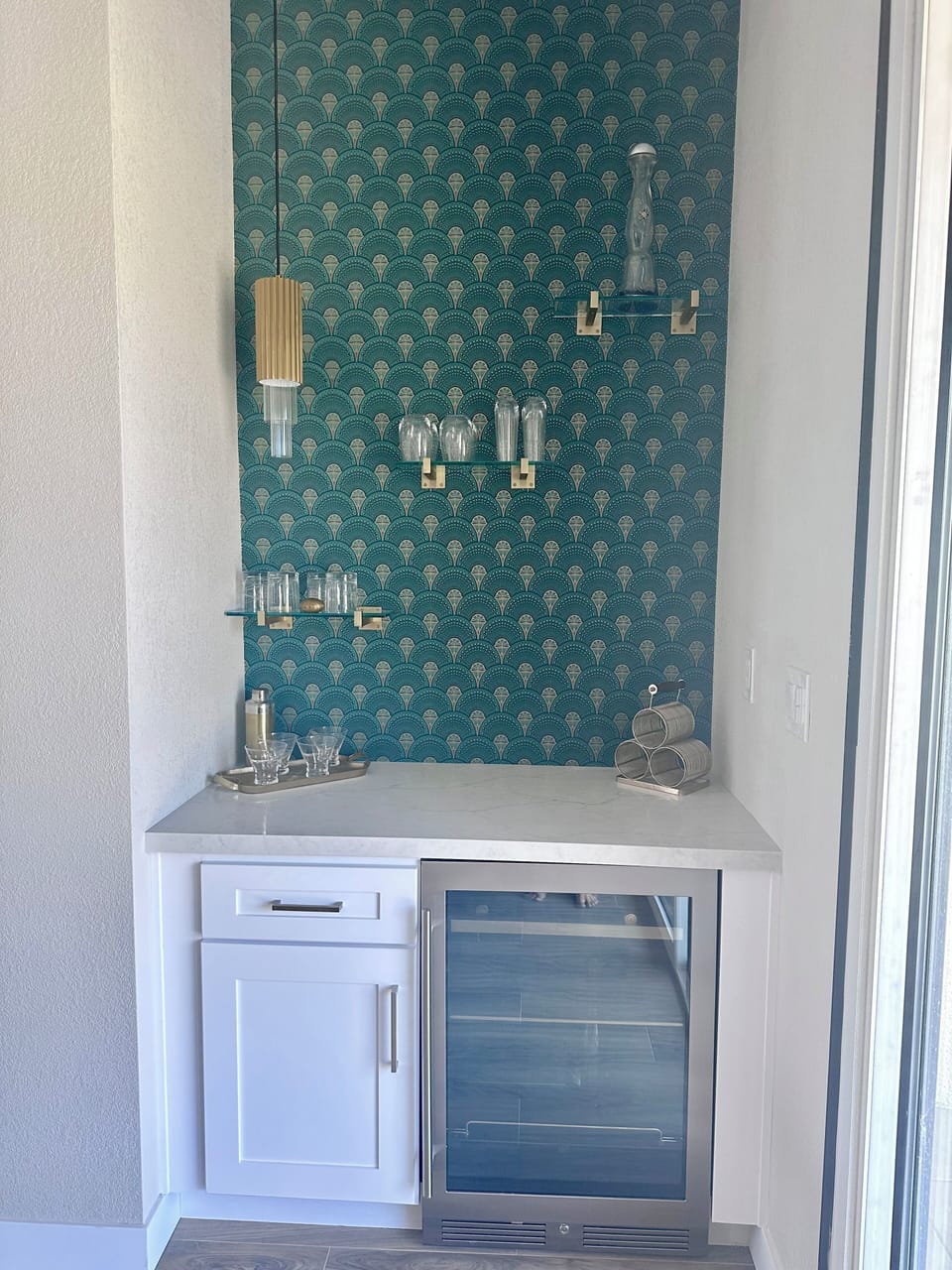 Our home wouldn't be complete without a classic, swanky minibar!